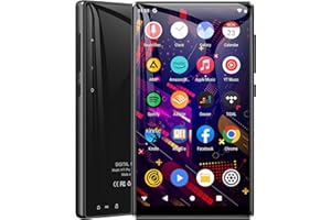 160GB MP3 Player with Bluetooth and WiFi，MECHEN 5" IPS Touch Screen 1080P Music Player with Spotify，Deezer，Pandora，Amazon Music，Android Streaming MP3 Player with Audible，HiFi MP4 Player with Speaker