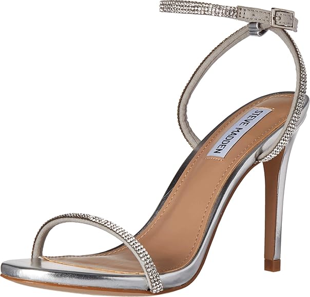 steve madden sandals silver