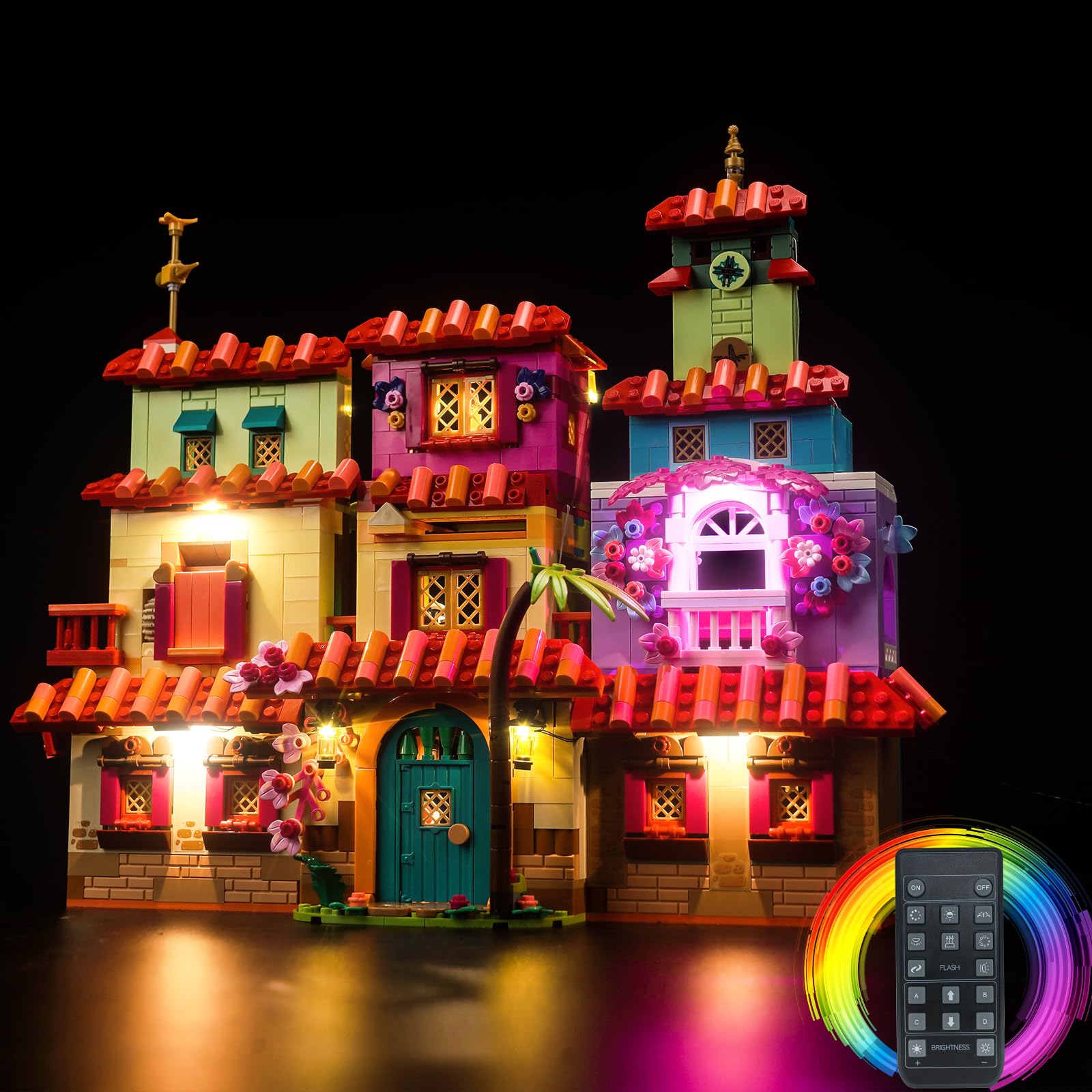 Light Kit for Lego The Magical Madrigal House, Lighting Set for Lego 43245 The Magical Madrigal House Set Remote Control- Not Include Models, Just Light Kit — image 1