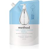 Method Gel Hand Soap Refill, Sweet Water, 34 oz, 1 pack, Packaging May Vary