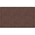 Apache Mills Textures 18" x 30" Iron Lattice Heavy Duty Walnut Door Mat – Weather & Stain Resistant, Non-Slip, Durable Outdoor Mat Made in USA – Superior Scraping Door Mat for Home & Commercial Use