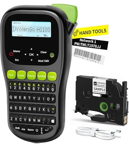 Amazon.com: 2 Pack Esaytool Replacement for P-Touch TZe-231 TZe231