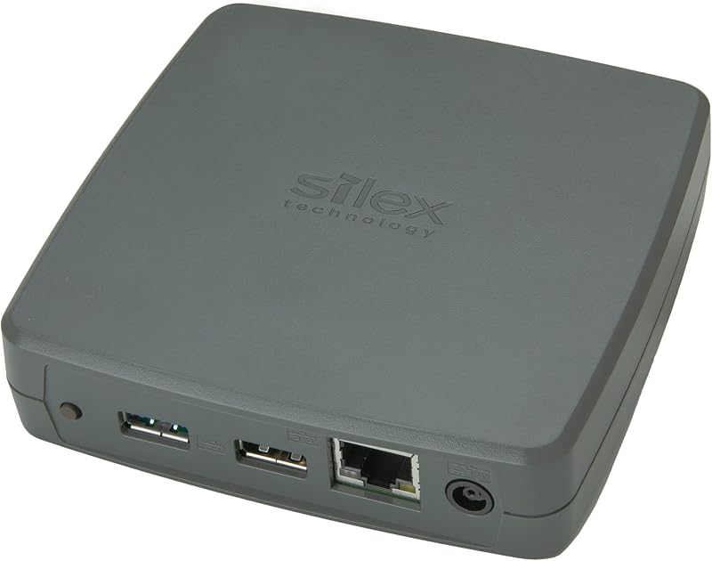 Silex Technology DS-700 USB 2.0/3.0 Device Server Network Printer Scanner Hard
