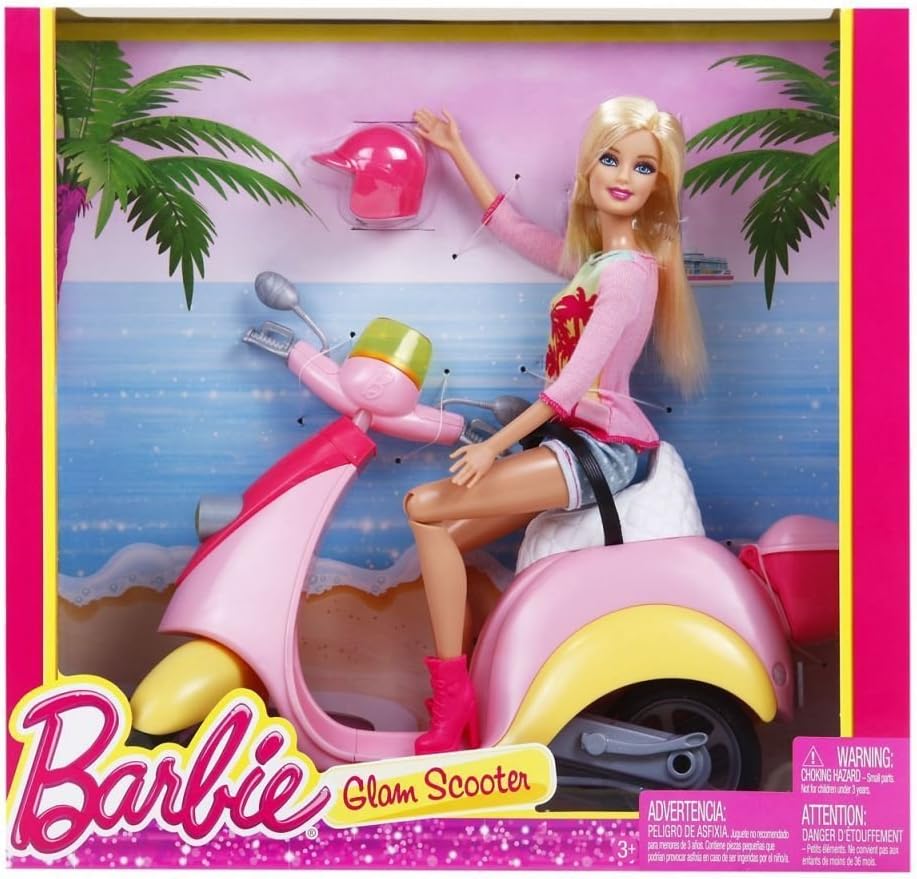 barbie glam scooter