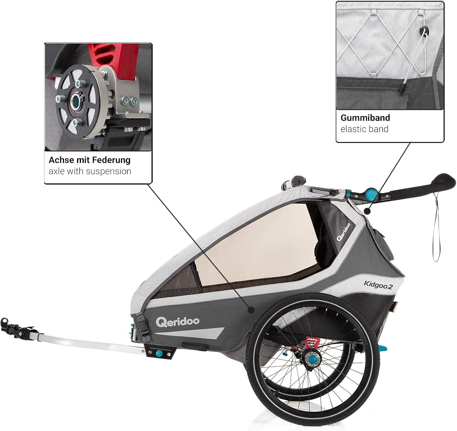 qeridoo bike trailer