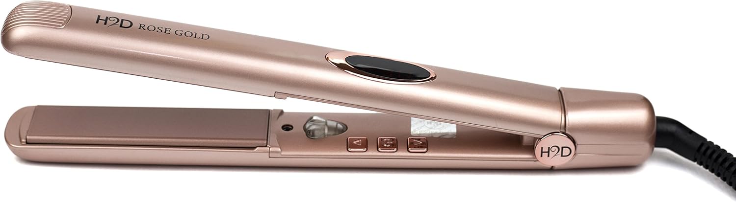 h2d rose gold straightener