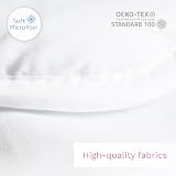 Baby Comfort 7 Tog Duvet Set 120x90 cm White Cot Bed 12M+ Pillow view 4