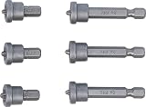 BGS DIY 50406 Bit Set Depth Stop Plasterboard 1/4" PH2 6pc view 3