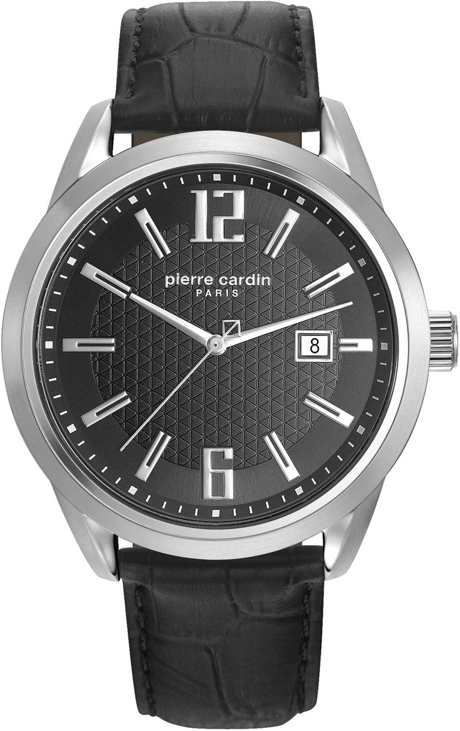 Pierre Cardin Men's Analogue Quartz Watch with Leather Strap
