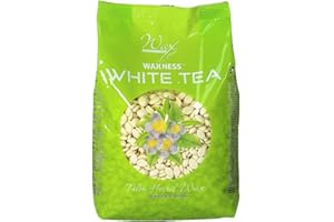 Waxness Wax Necessities Film Hard Wax Beads White Tea Cream 2.2 Pound