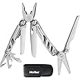 NexTool Flagship Pro Multitool, Foldable Utility Knife Multitool with Safety Locking, EDC Multitool with Pocket Knife, Full Size Scissors, Can Opener for Camping, Survival, Fishing, Cool Gifts for Men