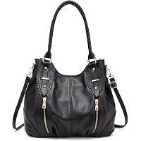 BAKLUCK Women's Nylon Tote Bag - Large Capacity Drawstring Crossbody Bag With Multi-Pockets For Work & Casual