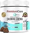 Hemp Calming Treats for Dogs - Made In USA - Vet Approved - Helps With Dog Anxiety, Separation, Barking, Stress Relief, And Thunderstorms - Natural Calming Relaxer for Aggressive Behavior - 120 Chews