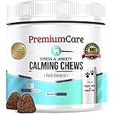 Hemp Calming Treats for Dogs - Made In USA - Vet Approved - Helps With Dog Anxiety, Separation, Barking, Stress Relief, And T