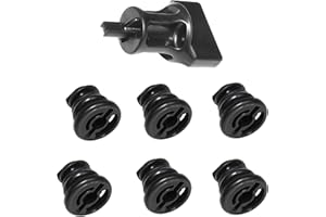 Oil Drain Plug No Leak 06L103801 6 Pack with Oil Drain Plug Removal Tool Compatible with Volkswagen 1.8L 2.0L Petrol Replacem
