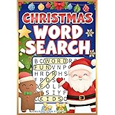 Stocking Stuffers for Kids: Christmas Word Search Activity Book with Mazes and Coloring For Boys and Girls 5-7 & 8-12