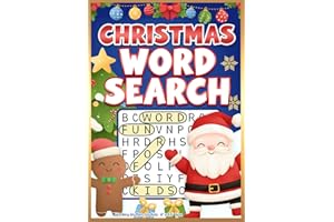 Stocking Stuffers for Kids: Christmas Word Search Activity Book with Mazes and Coloring For Boys and Girls 5-7 & 8-12