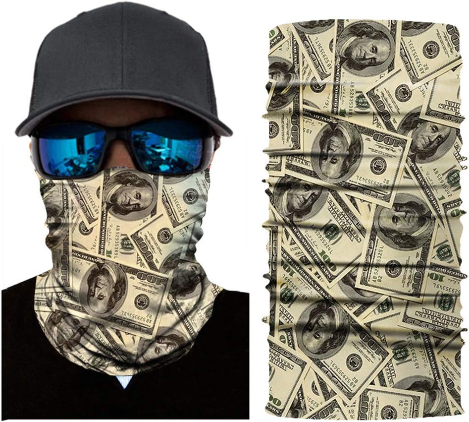 Avanova Multifunctional Neck Gaiter Rave Galaxy Face Mask Scarf Bandana Headwear Sun UV Dust Protection