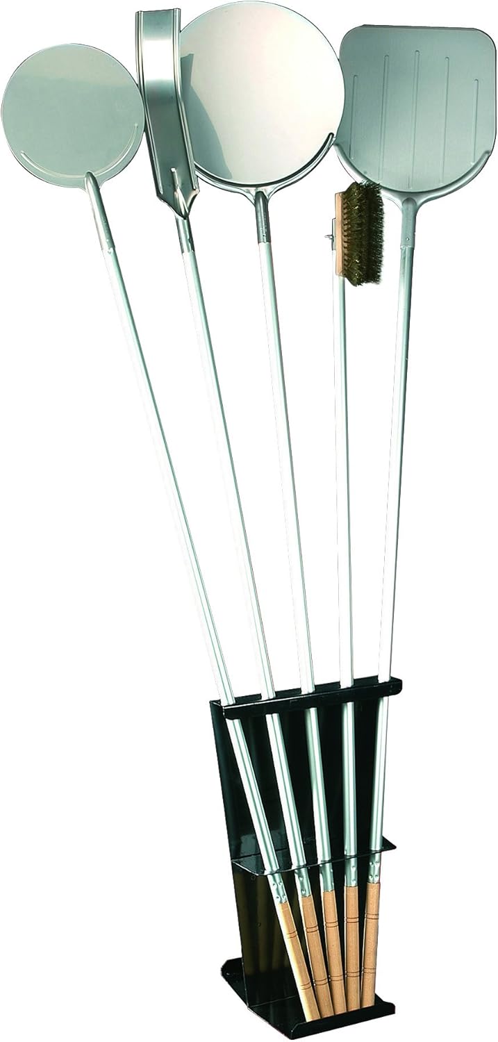 Pentole Agnelli Pastry & Pizza Line Pizza Peel Rack, Aluminium, Black, One Size Amazon.co.uk