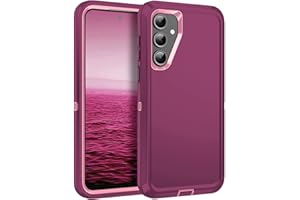 Golel for Galaxy S25 FE Case,[Heavy Duty Protection][Non-Slip][Shockproof] 3-Layer Rugged Durable Cover Phone Case for Samsun