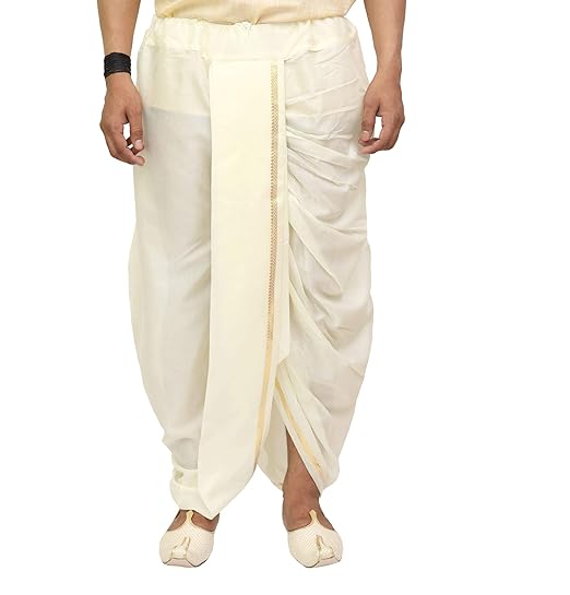 Men's Silk dhoti stitched