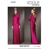 Vogue V2129D5 Misses' Pull-Over A-line Dress Sewing Pattern Packet by Tom and Linda Platt, Design Code V2129, Sizes 4-6-8-10-12