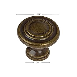 GlideRite Hardware 1.25 inch Diameter 5415-AB-50