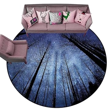 Amazon Com Anti Slip House Kitchen Door Area Rug Night Sky