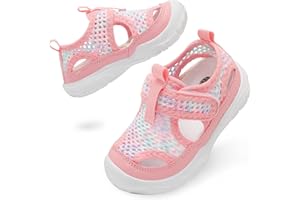 BARERUN Kids Water Shoes Boys Girls Barefoot Aqua Socks for Swim Surf Pool Beach Sport Lightweight Breathable Sandal Athletic Slip-On Sneaker for Toddler Outdoor Indoor