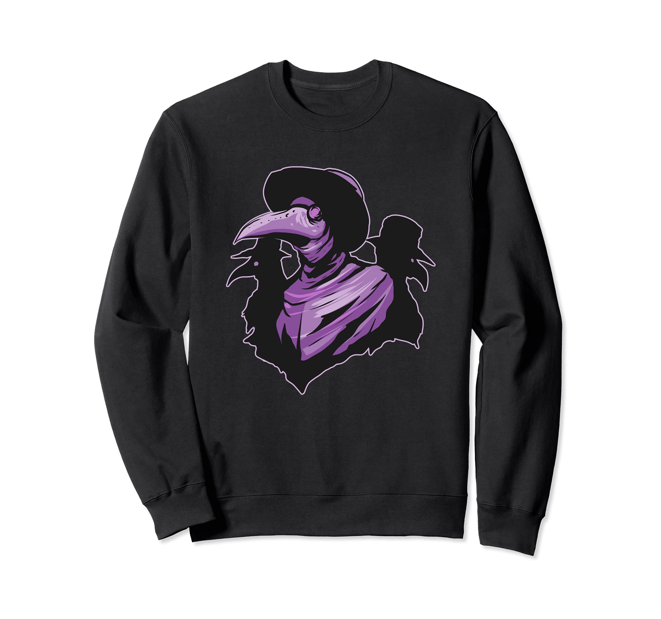 Vintage Plague Doctor Face Mask Sweatshirt