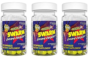 STACKER 2 Swarm Extreme Energizer 20 Capsules (Pack of 3)