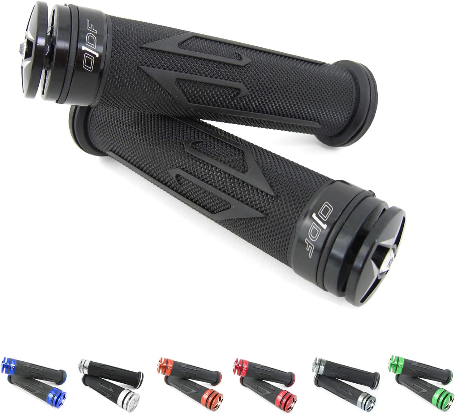 Poignées Universelles Pour Moto/scooter 22/24-25mm - Version V2 Argent, Neuf, Area1