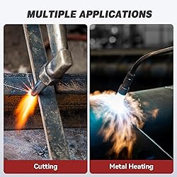 ARCCAPTAIN Oxy Acetylene Cutting Torch, Heavy Duty