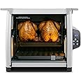 Ronco 6000 Platinum Series Rotisserie Oven, Digital Display, 12-Pound Capacity, Auto Shutoff, Includes Rotisserie Spit, Multi-Purpose Basket, 3 Cooking Functions: Rotisserie, Sear and No Heat Rotation