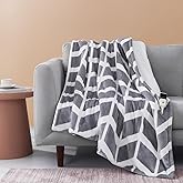 VENTIMI Electric Blanket Heated Throw, 62" x 84" Heated Blanket with 9 Heat Levels & 2 to 10 Hours Auto Off, Fast Heating Blankets with ETL & FCC Certification, Grey