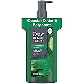DOVE MEN + CARE Body Wash Coastal Cedar & Bergamot Plant-Based Moisturizing Body Wash for Men, 26oz