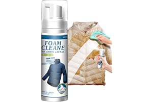 Down Jacket Cleaner Spray, Cleaner Dry Foam Spray for Garment, Laundry Detergent for Down Jackets, Garment Stubborn Stain Cle
