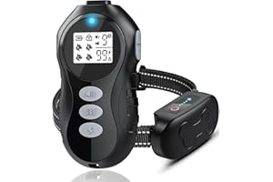 DDZ Dog Shock Collar - Powerful 2000FT Dog Training Collar with Remote, Waterproof & Rechargeable E Collar for Dogs Training, Beep, Vibration, Shock, Safe & Effective for All Breeds