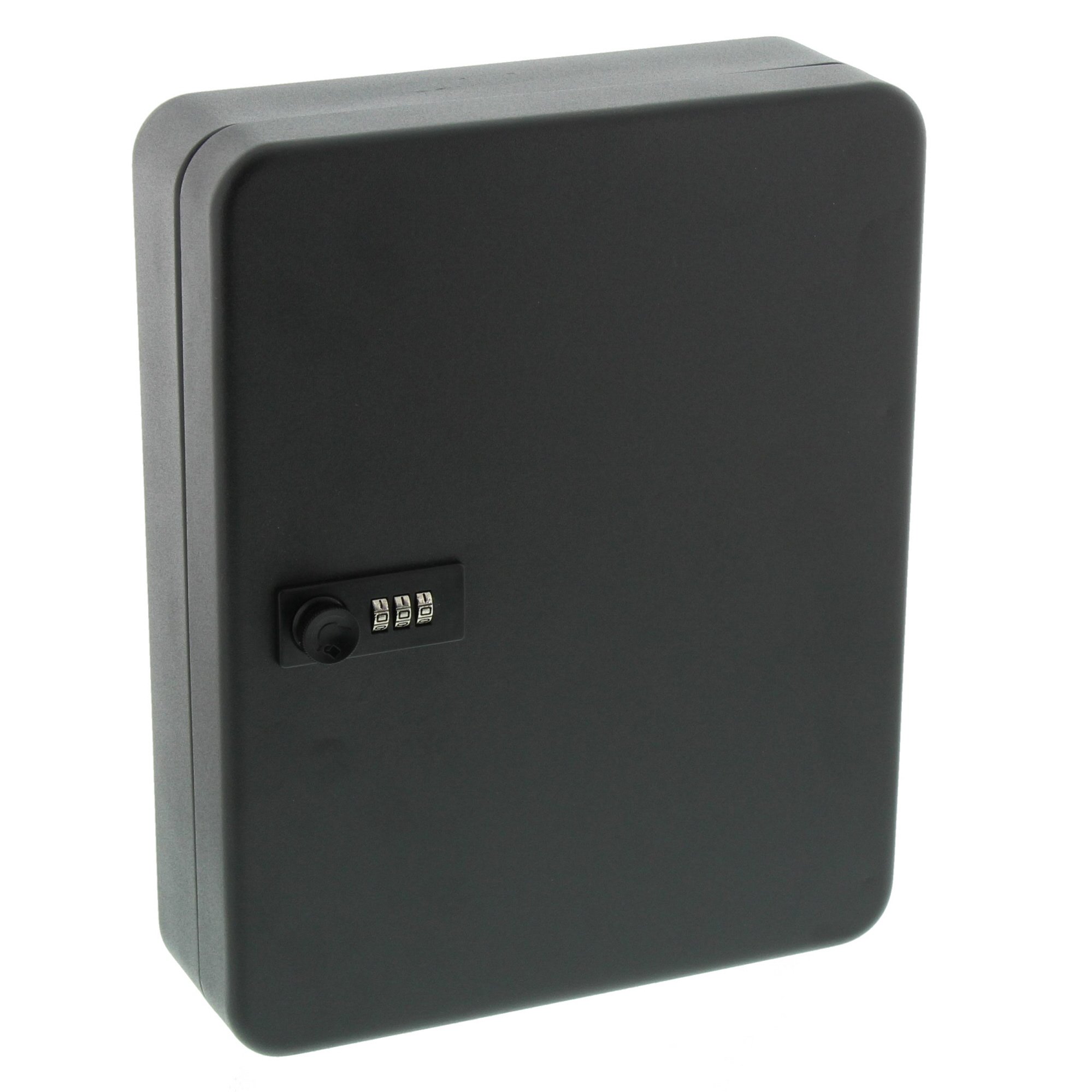 BURG-WÄCHTER Lockable Key Box with Combination Lock, 1 Piece, KC 36 C, 300x240x74mm (HxBxT),Black