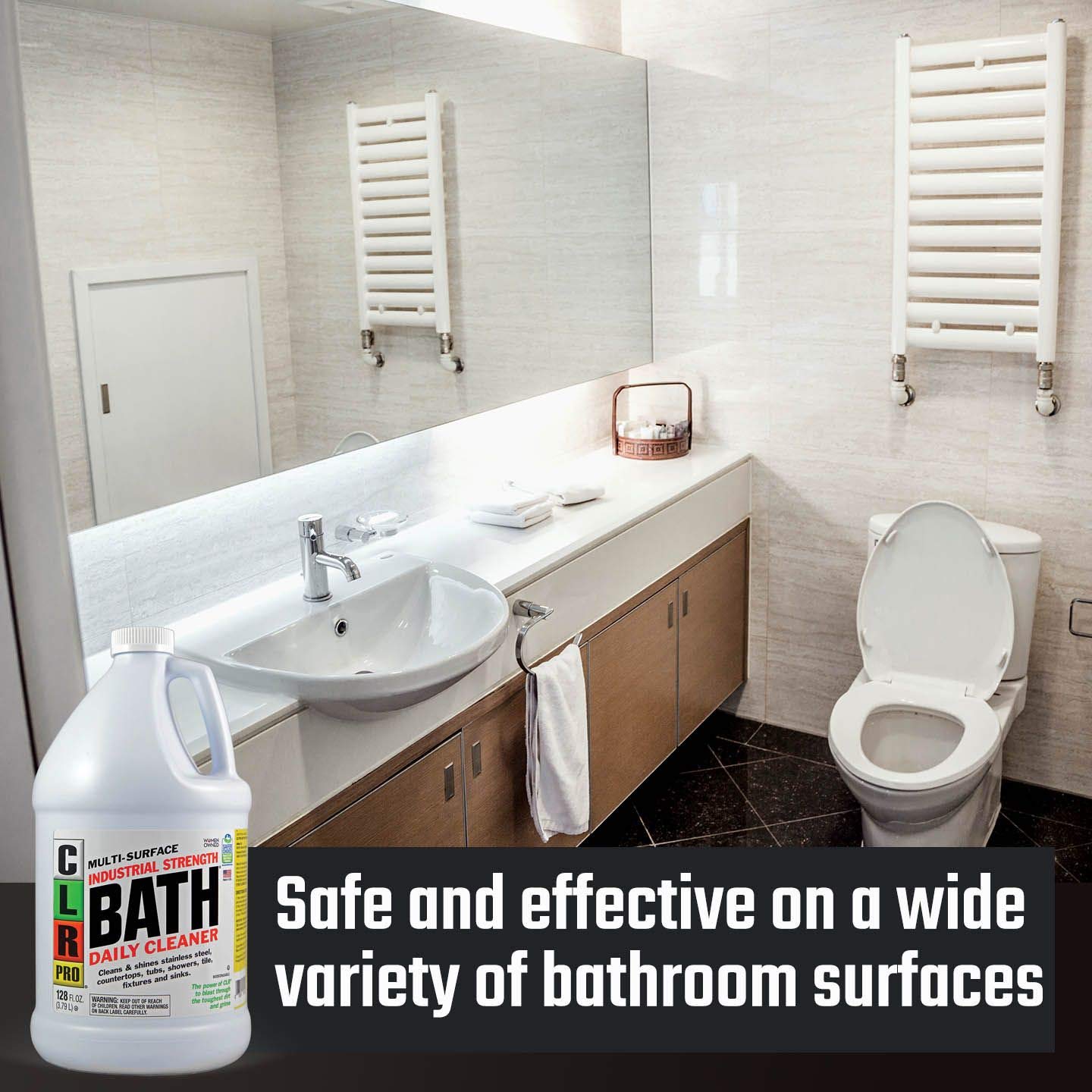 Amazon Com Clr Pro Bath Daily Cleaner 1 Gallon Bottle