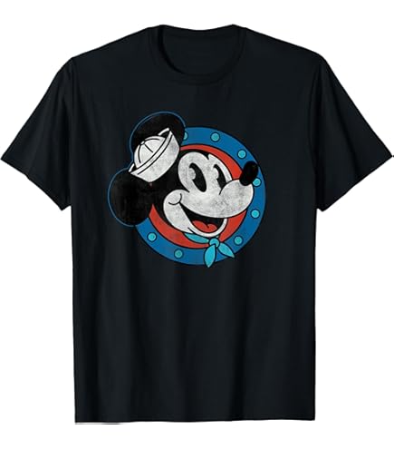 Amazon.com: Disney Shirts Mickey & Minnie Mouse Bon Voyage Ship