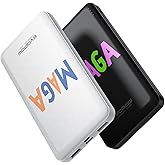 Evopow 2-Pack 10000mAh Portable Charger Power Bank, Ultra Slim Battery Pack, 15W USB-C Fast Charging, Power Bank for iPhone 15/14/13/12, Galaxy S24/23/22/21, Pixel Heated Vest and etc (Word Model)