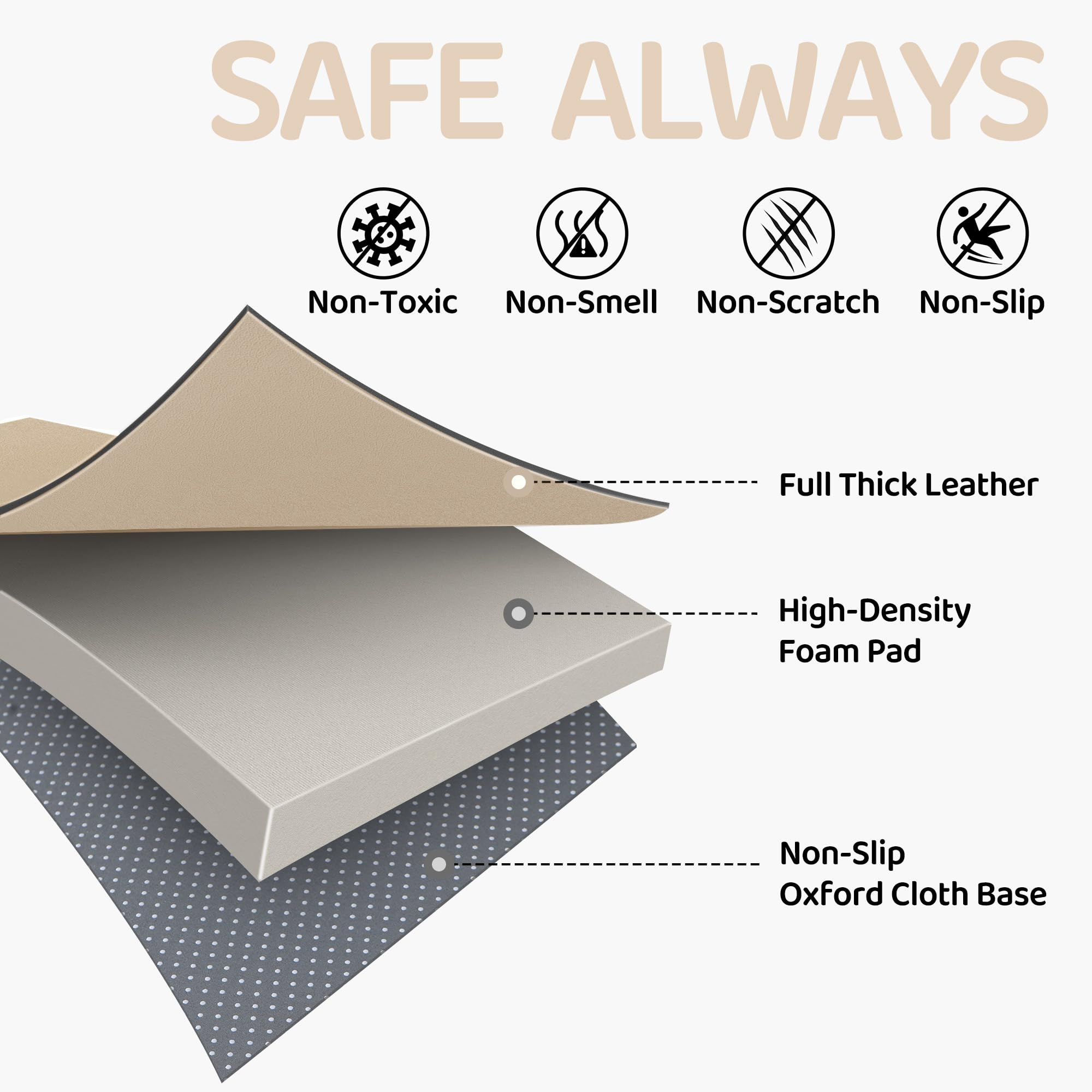 Bella’s Friends Foldable Baby Play Mat for Floor, 50