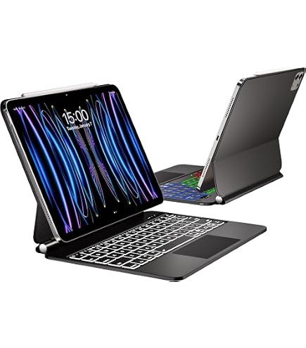 iPad Magic Keyboard USキー MJQL3LL/A 12.9 Amazon.com: Apple iPad Magic Keyboard MJQL3LL/A para iPad Pro de