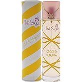 Pink Sugar Creamy Sunshine Fragrance for Women, Eau de Toilette Perfume, Body Mist, Hair Perfume, Floral + Fruity Scent, Notes of Coconut Milk, Mimosa, Vanilla, and Caramel