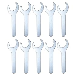 HARFINGTON 10pcs Small Wrench Open End Wrench