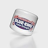 BLUE-EMU Original Super Strength Cream with Hyaluronic Acid, Deep-Penetrating Moisture for Aging Skin, 2 Oz
