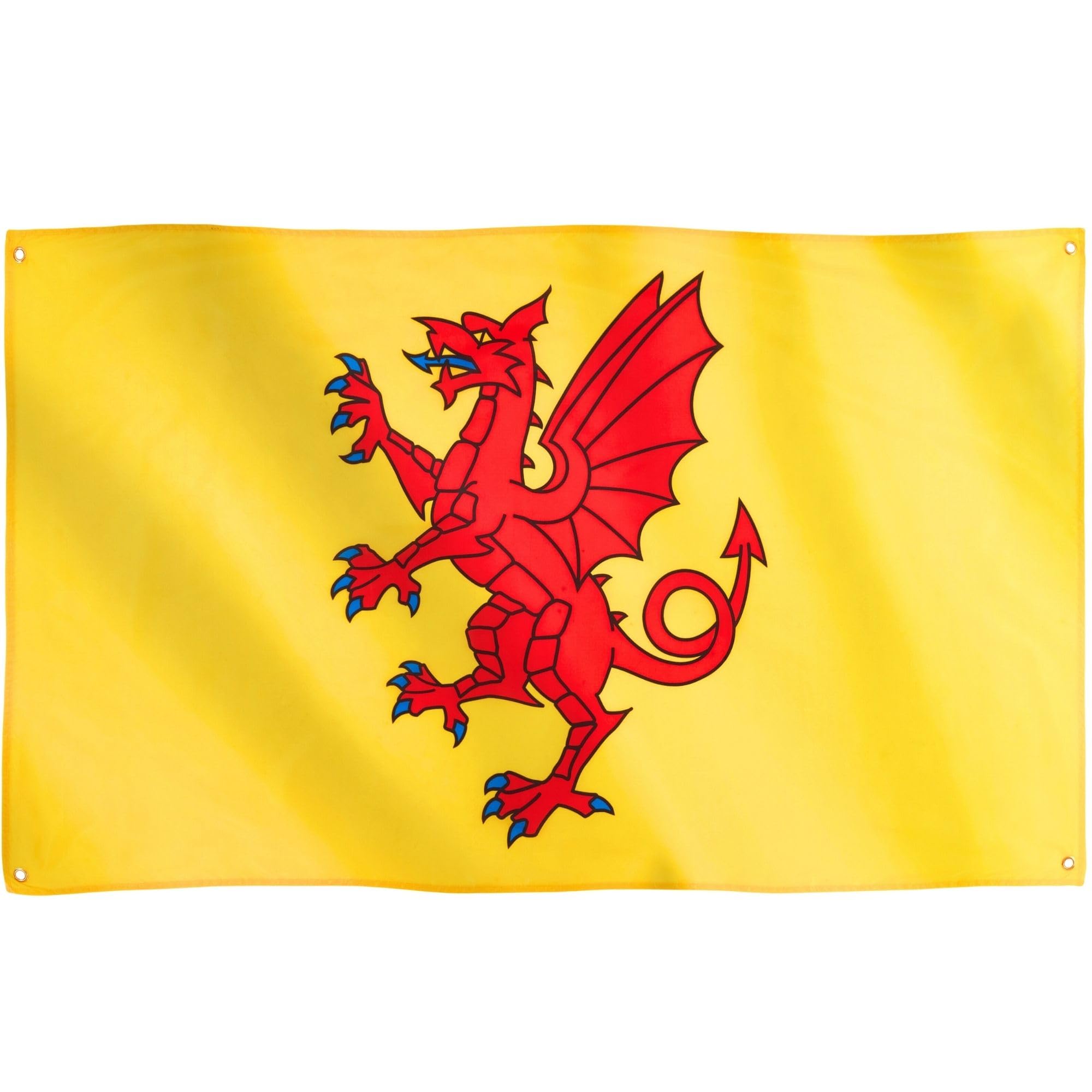 Runesol Somerset Flag, 91x152cm, 3ft x 5ft, 4 Grommets, Eyelet In Every Corner, Somerset Day, British Regional Flag, Premium Flags, Inside, Outside, Banner, Vivid Colours, Sommerset Day — image 1