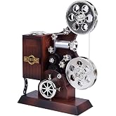 POPGIFTS Movie Projector Music Box, Mini Antique Vintage Music Box Plays | Tune for Elise Movie Theater Hollywood, Theme for Cinema Time Party Home Decor