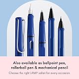 LAMY Safari Blue Fountain Pen M Nib Ergonomic Grip T 10 Cartridge view 7